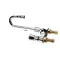 T&S Brass B-0834 METERING FCT, DECK MT, 4 CENTERS, SWIVEL/RIGID GO