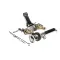 T&S Brass B-0870 LAVATORY FAUCET, DECK MOUNT, 4 CENTERS, AERATOR,