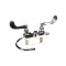 T&S Brass B-0892-122X-LAM Medical Faucet, 4" Deck Mount, 5 3/4" Spread x 10 3/8", High Gooseneck