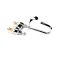 T&S Brass B-0892-CR MEDICAL FCT, DECK MT, SWIVEL/RIGID GOOSENECK, AERA
