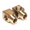 T&S Brass B-1100-K Installation Kit for Workboard/Wallmount Faucet, 2-Short Elbows