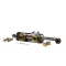T&S Brass B-1107 WORKBOARD FAUCET, WALL MOUNT, 3-1/2 CENTERS, 10