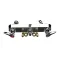 T&S Brass B-1125 WORKBOARD FAUCET, WALL MOUNT, 8 CENTERS, 6 SWING