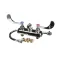 T&S Brass B-1146-04 WORKBOARD FAUCET, WALL MOUNT, 4 CENTERS, SWIVEL G