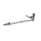 T&S Brass B-1210-12 Glass Filler Pedestal & Flange Assembly, 12" Deck Mount, 1/2" NPT Male Shank