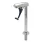 T&S Brass B-1210 GLASS FILLER, 8" DECK MOUNT