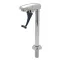 T&S Brass B-1210 GLASS FILLER, 8" DECK MOUNT