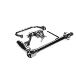 T&S B-1225 Deck Mounted Combination Glass and Pitcher Filler with 6" Swing Nozzle - 1/2" NPT Male Inlet