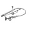 T&S Brass B-2250-B-18R PRE-RINSE ASSEMBLY, 44 SS FLEX HOSE, B-0107 SPRAY