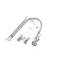 T&S Brass B-2288 PRE-RINSE, SPRING ACTION, DECK MOUNT, 4 CENTERS,