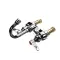 T&S Brass B-2320 Mixing Faucet, 4" Centers, Swivel Gooseneck, Lever Handles, 2.2 GPM Aerator