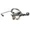 T&S Brass B-2346 WORKBOARD FAUCET W/ SPRAY VALVE, 8 CENTERS, VACUU