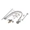 T&S Brass B-2349 PRE-RINSE, SPRING ACTION, DECK MOUNT, SINGLE HOSE
