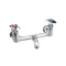 T&S Brass B-2480 SERVICE SINK FAUCET, GARDEN HOSE OUTLET, 4-ARM HAN