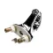 T&S Brass B-2711-LF15 SINGLE LEVER FAUCET, 4 CENTERSET, 4 HANDLE, 1.5