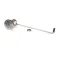 T&S Brass B-3942-XL Waste Drain Valve, Long Twist Handle, 3" x 2", Flat Strainer