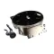 T&S Brass B-7122-C01 HOSE REEL,ENCLOSED,STAINLESS STEEL,30'HOSE,3/8ID
