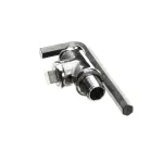TEE-RGD T&S Brass - Chrome Rigid Tee Connector