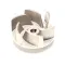 Stero Dishwasher B10-5490 Impeller, #307, Stainless Steel