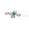 Edlund B137 Push Button, Green Mushroom, 610