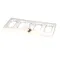 Pitco B3332802-C Burner TB Shield Weldment, Tank, 40D/MK42