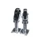 Pitco B3902101-C Swivel Plate Caster, Set of 2, 1 Locking, 1 Non-Locking