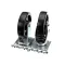 Pitco B3902117-C Caster, Set of 2, 1 Rigid, Nn Brake, 1 Swivel with Brake, 6", Plate