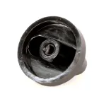 Vollrath B401185 Timer Knob, Black with White Arrow