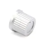Vollrath B405018 Knob, Silver, Push On