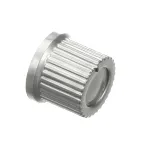 Vollrath B405019 Knob, Push-on with Set Screw, Silver