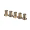 Insert, Threaded, Hex, 10-32, Pack of 5