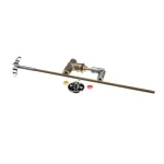 T&S Brass BL-4710-01 REMOTE CONTROL FOR GASES, 3/8 NPT INLET AND OUTLE