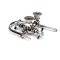 T&S Brass BL-5735-01 LAB VERTICAL MIXING FAUCET, WALL MOUNT, RIGID GOOS