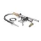 T&S Brass BL-5850-01TL LAB FAUCET, TIN LINED, SINGLE TEMP, SWIVEL/RIGID G