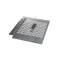 Surface Filter/Screen with Handle, Left, Front, Stainless Steel