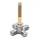 Biro BMC-Y21R-3 Bowl Lock Handle with Stud, 9/16"