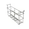 Glastender BR3 Wire Bottle Rack, 3 Bottles