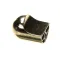 Rotisol BTU75045AD Knob, Round, Brass