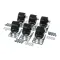Glastender C-6X2-7/8 CASTER KIT, 2-7/8"H, SET OF 6