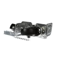 Glastender C4X4 Caster Kit, Swivel Plate, without Brake, Set of 4