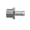 Cleveland C6015401 Hose Barb, Male Pipe Thread, 1/2 R x 3/8, OEB-6.20