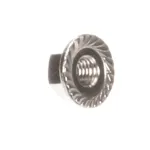 Cleveland C8017008 Hex Nut, Flanged, Serrated, M3, Stainless Steel