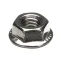 Cleveland C8017011 Hex Nut, Flanged, M6, AP4, P3