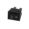 Unic CG-50108 DPST CIRCUIT BREAKER - 14X20MM - 15A/125V - 12A/25