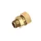 Fitting, 7/8&quot; OD Compression x 1/2&quot; MPT, Brass
