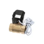 Solenoid Valve, 1&quot; NPT, Brass, 110/240 Volt