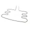 Garland CK1011094 Rear Element, 236V