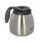 Wilbur Curtis CLXP6401S100 Pour Pot/Server with Brew-Thru Lid, 64 Ounce, Stainless Steel