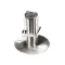 Flanged Foot Insert, Square Tubing, 3.5&quot; x 1.5&quot;