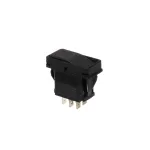 Switch, Rocker, DPT, Light Red, 250 Volt